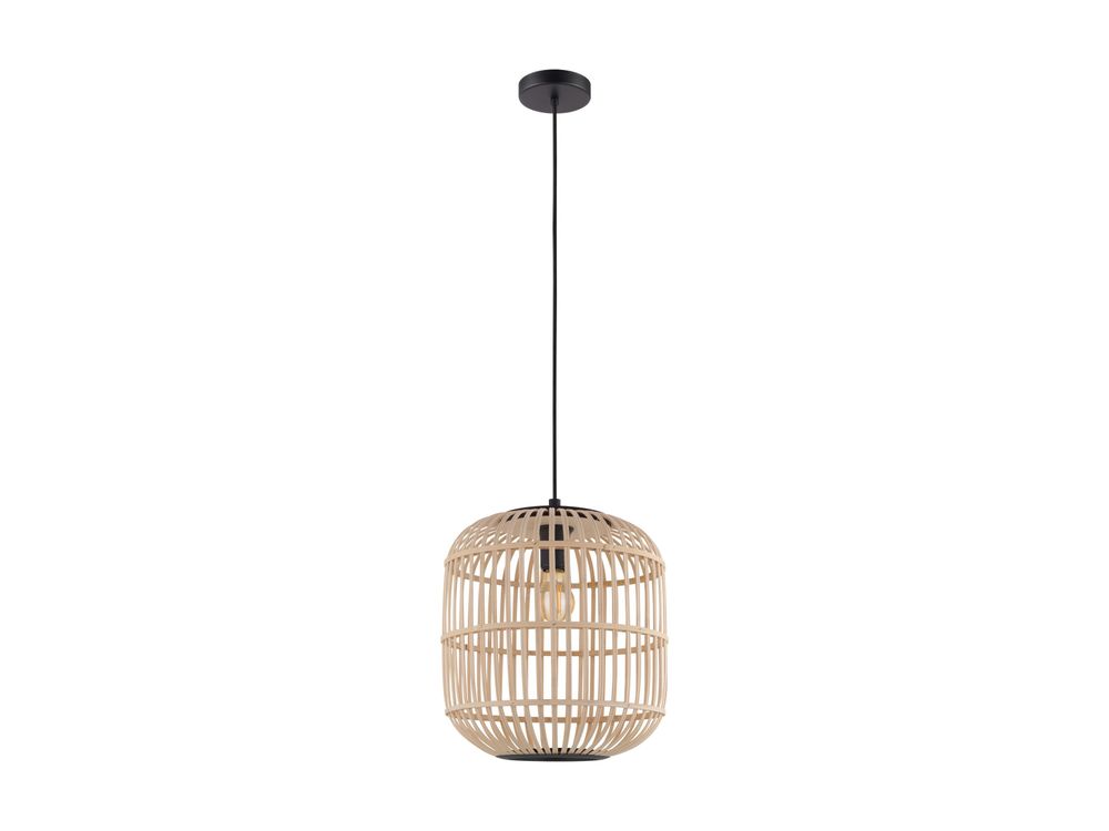 Hanglamp BORDESLEY - Hout natuur EGL 43216
