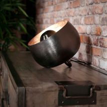 Tafellamp BASKET - Zwart nikkel ZLS 7682-31Z
