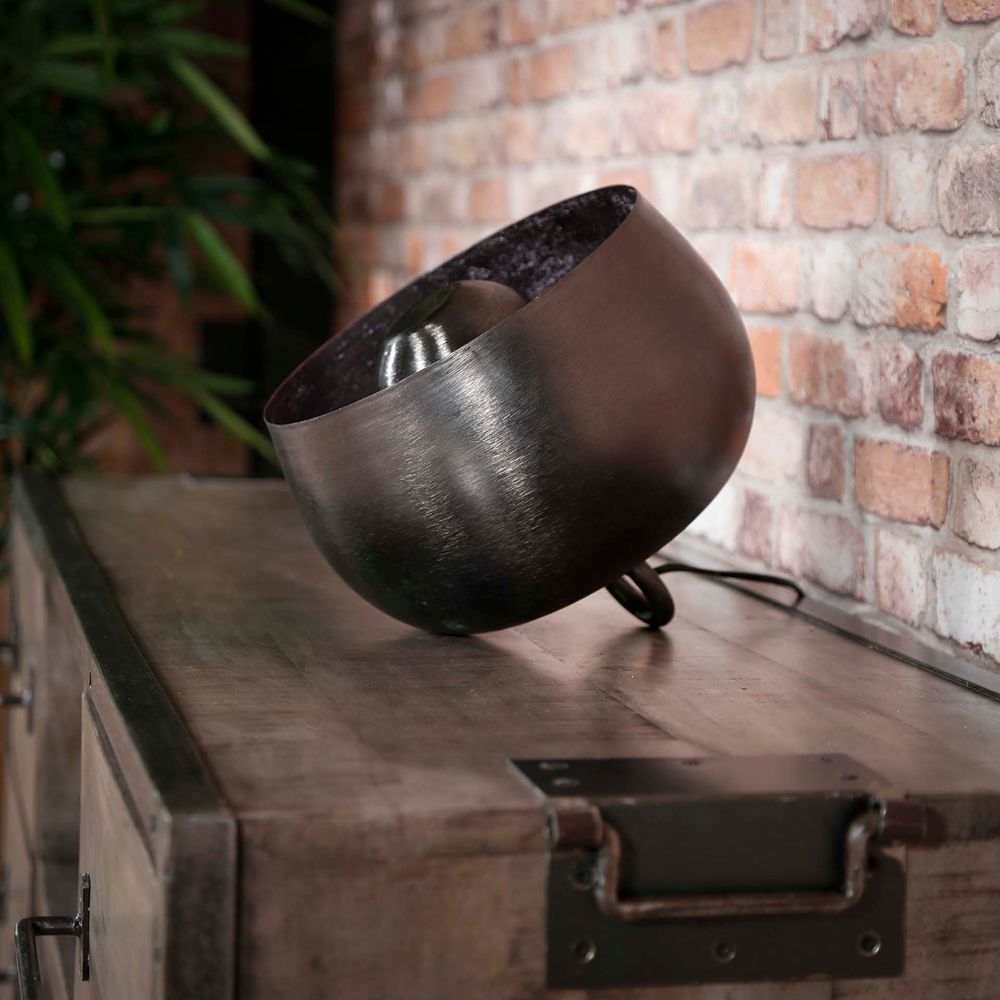 Tafellamp BASKET - Zwart nikkel ZLS 7682-31Z