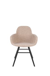 Armstoel ALBERT - Soft light grey ZVR 1200210