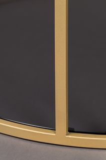 Bijzettafel TORN - Goud/Glas ZVR 2300174