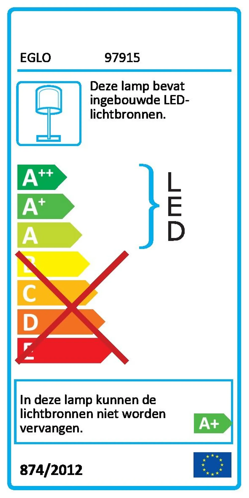Tafellamp / nachtlamp met klok COGNOLI - Zwart EGL 97914