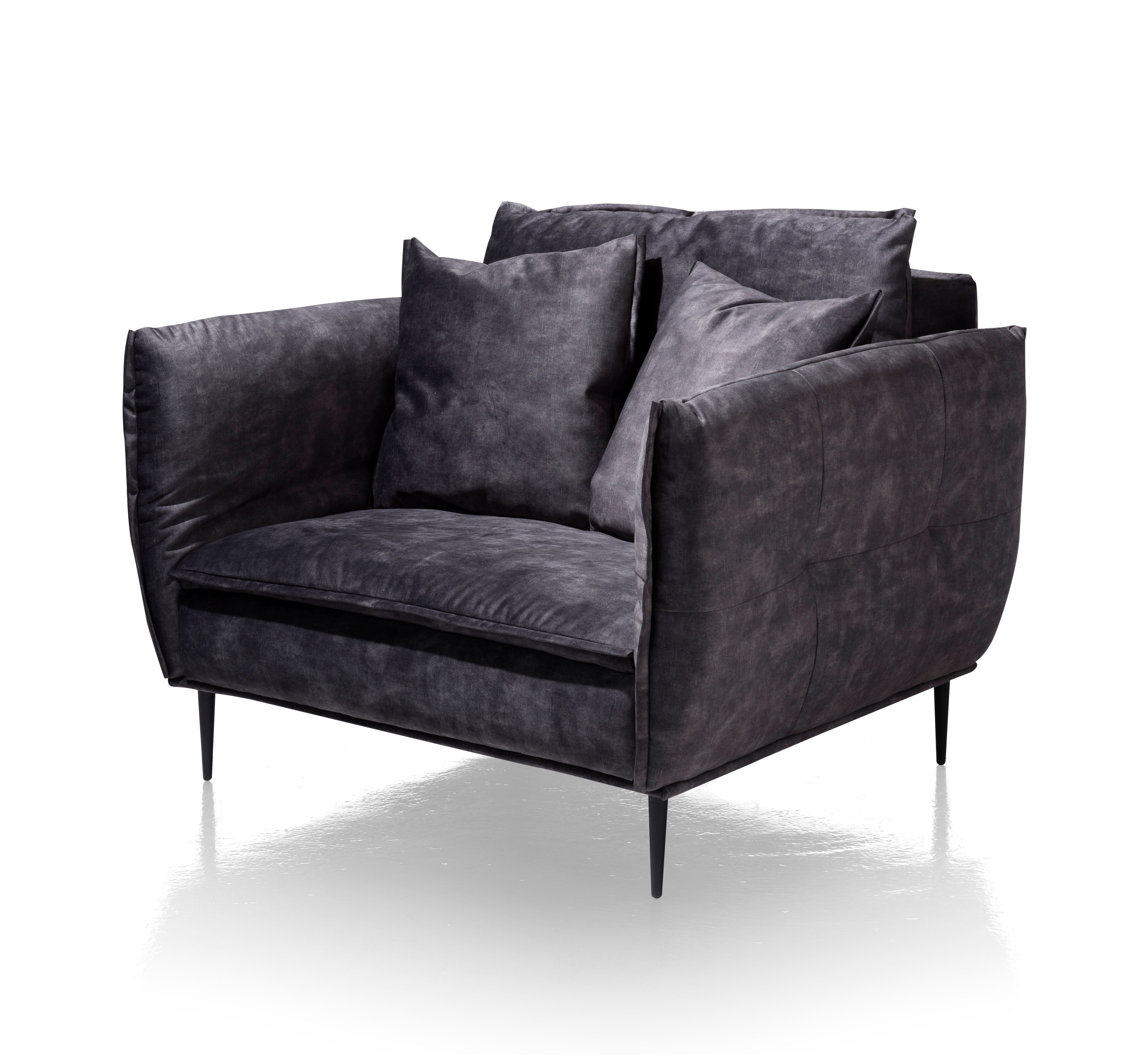 Loveseat MARSEILLE - Antraciet