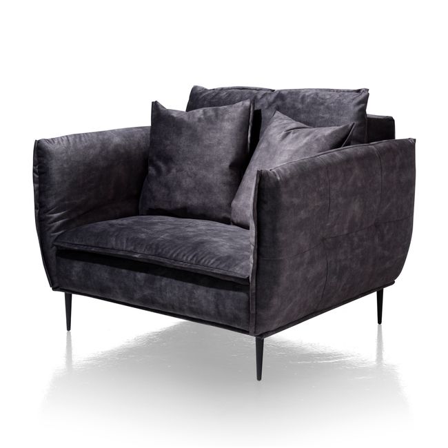 Loveseat MARSEILLE - Antraciet
