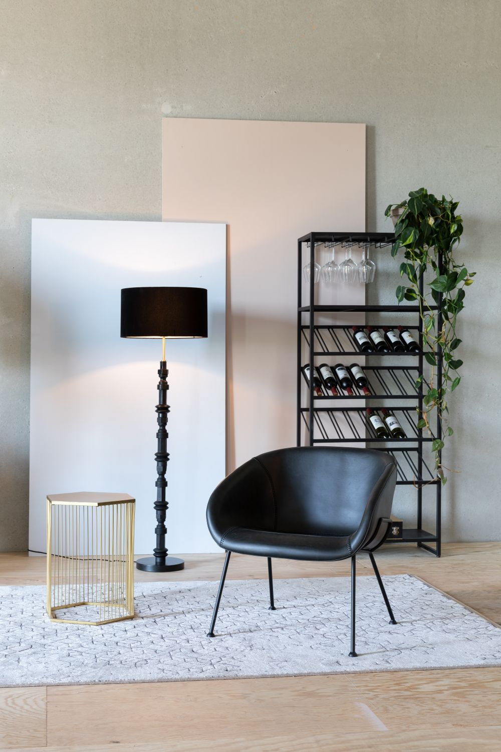Vloerlamp TOTEM - Zwart ZVR 5100089