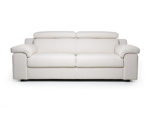 3-zit zetel MAMBO - Leder bianco puro CAL-22-000063-BP370