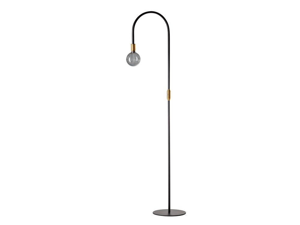 Vloerlamp PIKE - Zwart/goud ETH 05-VL8135-30