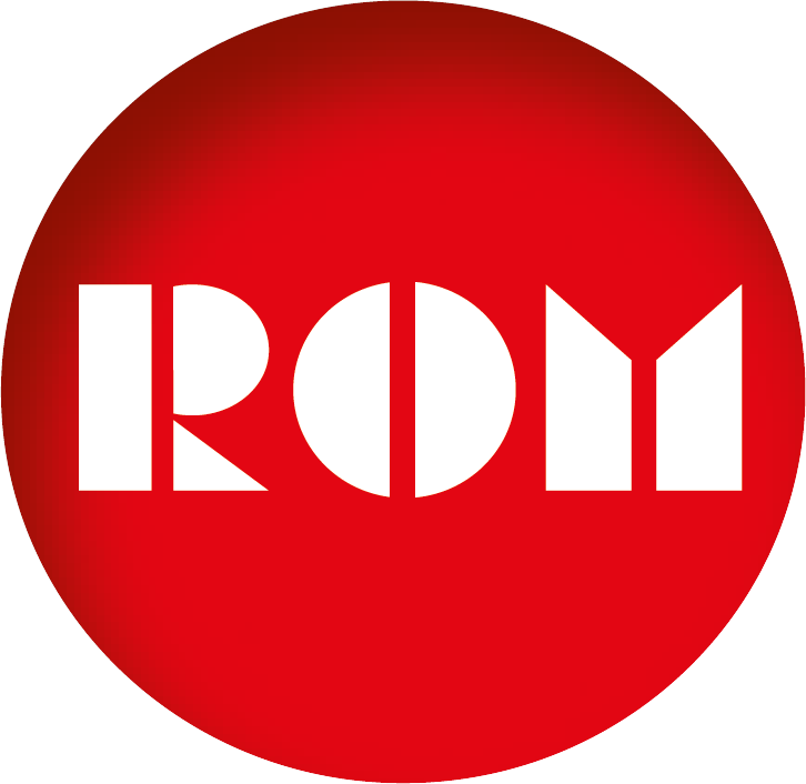 Logo van merk ROM