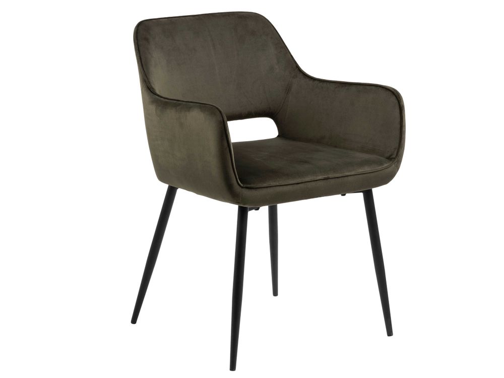 Eetkamerstoel RANJA - Olive Green ACT JA STO