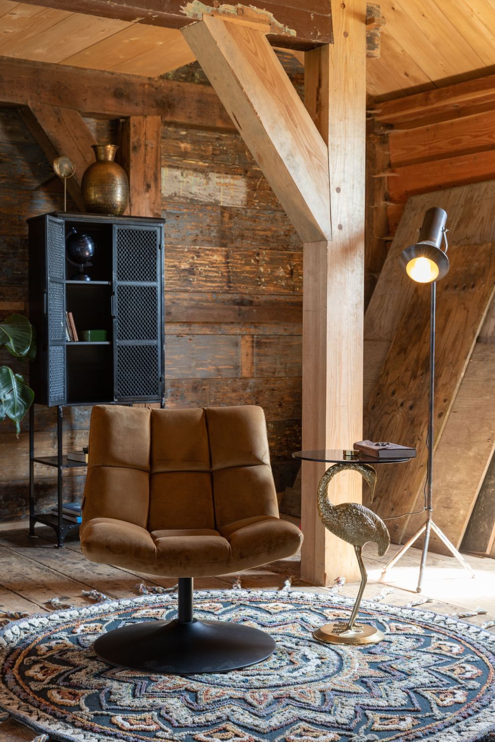 Fauteuil BAR VELVET - Groen ZVR 3100080