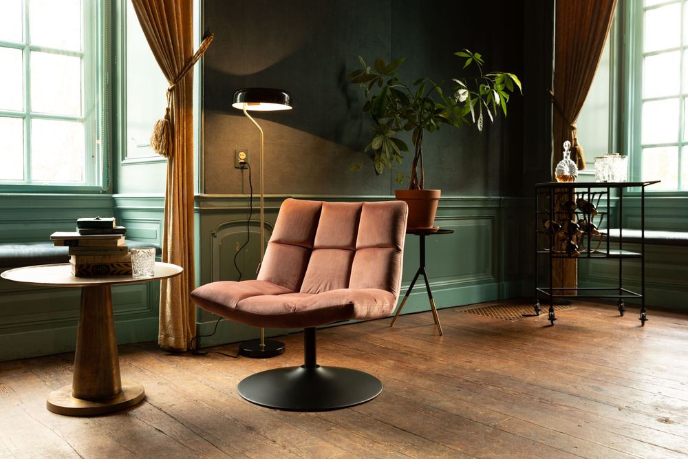 Fauteuil BAR VELVET - Groen ZVR 3100082