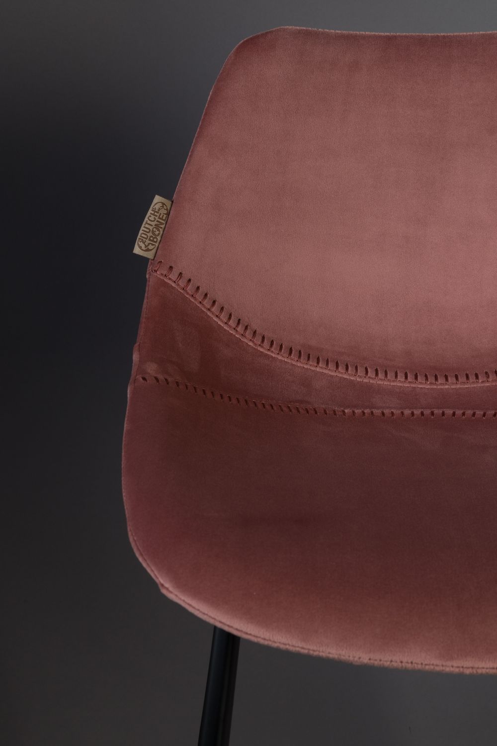 Barstoel FRANKY - Velvet petrol ZVR 1500065