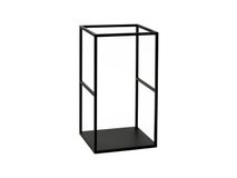 Rek ESZENTIAL - Zwart metaal PMX 37437-BLA-20