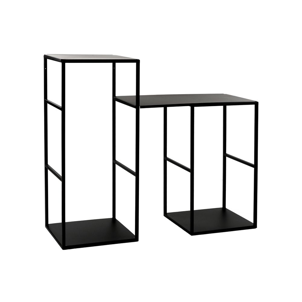 Rek ESZENTIAL - Zwart metaal PMX 37437-BLA-20