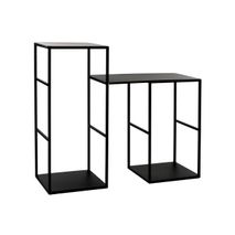 Rek ESZENTIAL - Zwart metaal PMX 37437-BLA-20