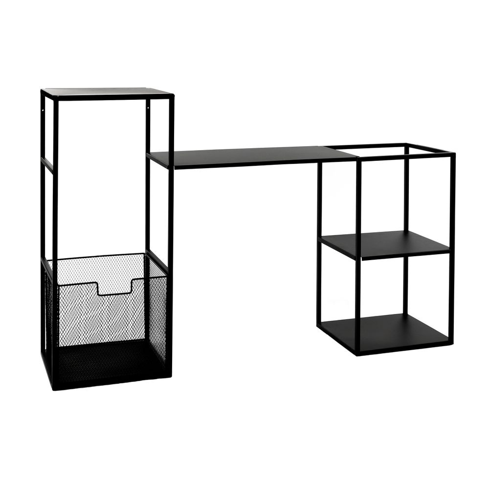 Rek ESZENTIAL - Zwart metaal PMX 37437-BLA-20