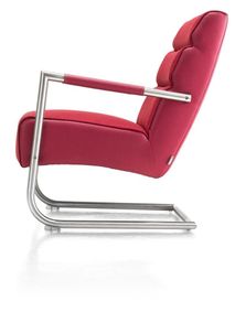 Toonzaalmodel: Luzern fauteuil in rvs XOO 26312-1