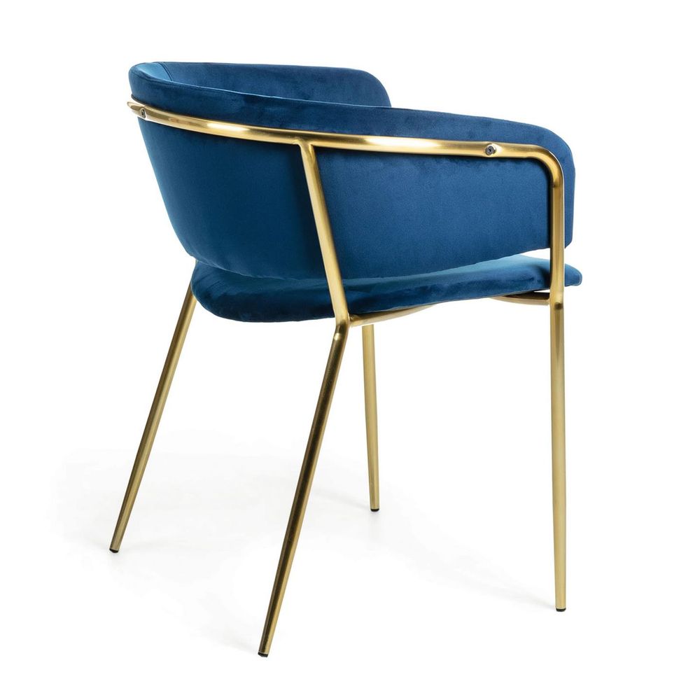 Armstoel RUNNIE - Donkerblauw KAV CC0297J25