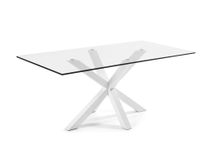 Tafel ARGO - Glas/zwart KAV C360C07