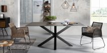 Eetkamertafel ARGO - Keramiek bruin KAV C436K09