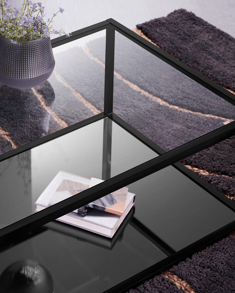 Salontafel BLACKHILL - Zwart KAV C371C07