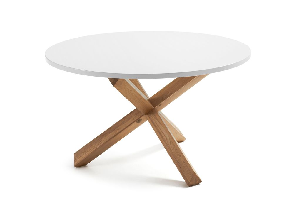 Tafel LOTUS - Wit/hout KAV C473L05