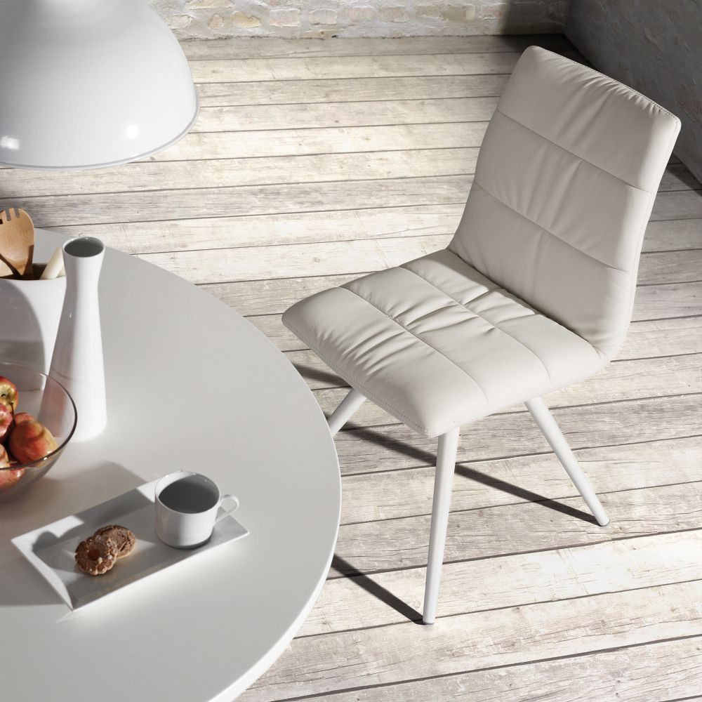 Tafel LOTUS - Wit/hout KAV C473L05
