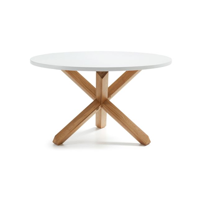 Tafel LOTUS - Wit/hout