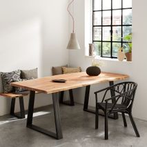Eetkamertafel ALAIA - Acacia KAV CC0400M43