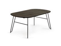 Uitschuifbare tafel MILIAN - Zwart KAV NR010M01