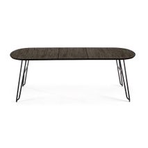 Uitschuifbare tafel MILIAN - Zwart KAV NR010M01