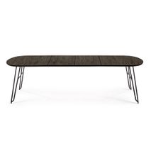 Uitschuifbare tafel MILIAN - Zwart KAV NR010M01