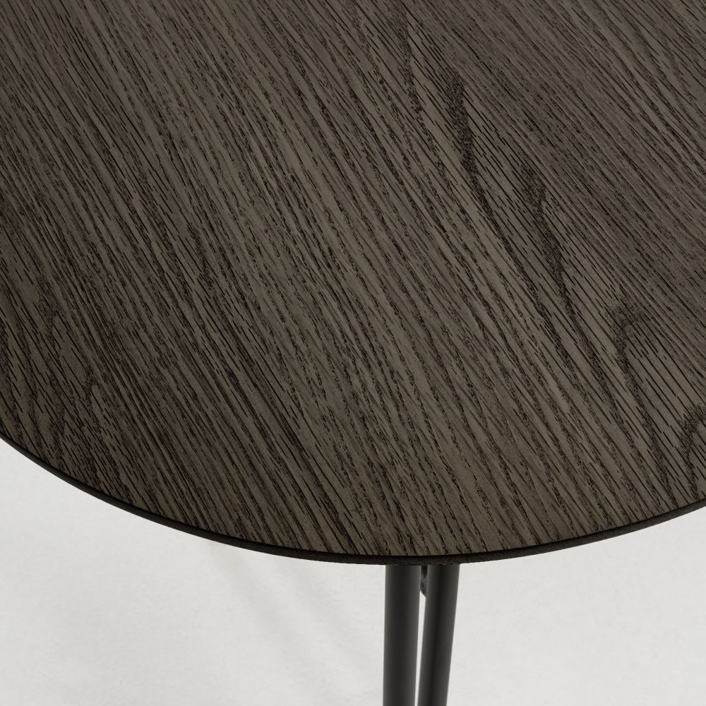 Uitschuifbare tafel MILIAN - Zwart KAV NR009M01