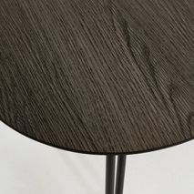 Uitschuifbare tafel MILIAN - Zwart KAV NR009M01