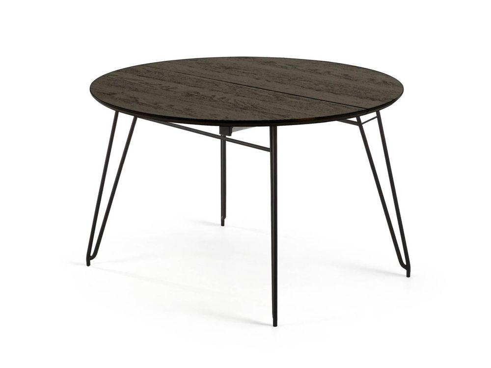 Uitschuifbare tafel MILIAN - Zwart KAV NR008M01