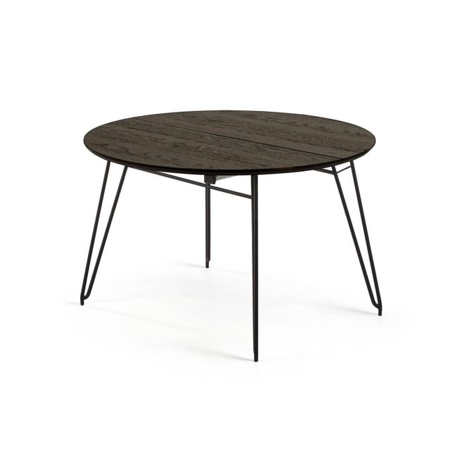 Uitschuifbare tafel MILIAN - Zwart