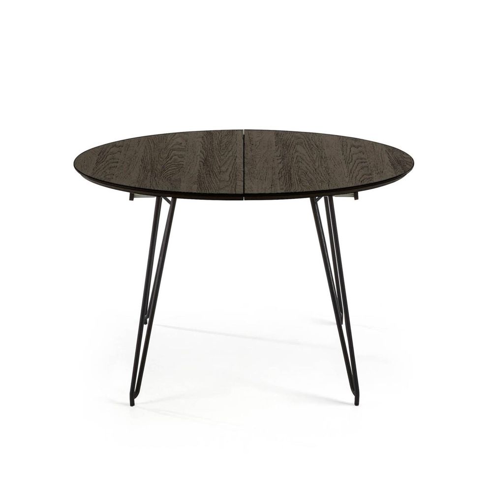 Uitschuifbare tafel MILIAN - Zwart KAV NR008M01