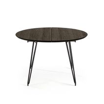 Uitschuifbare tafel MILIAN - Zwart KAV NR008M01