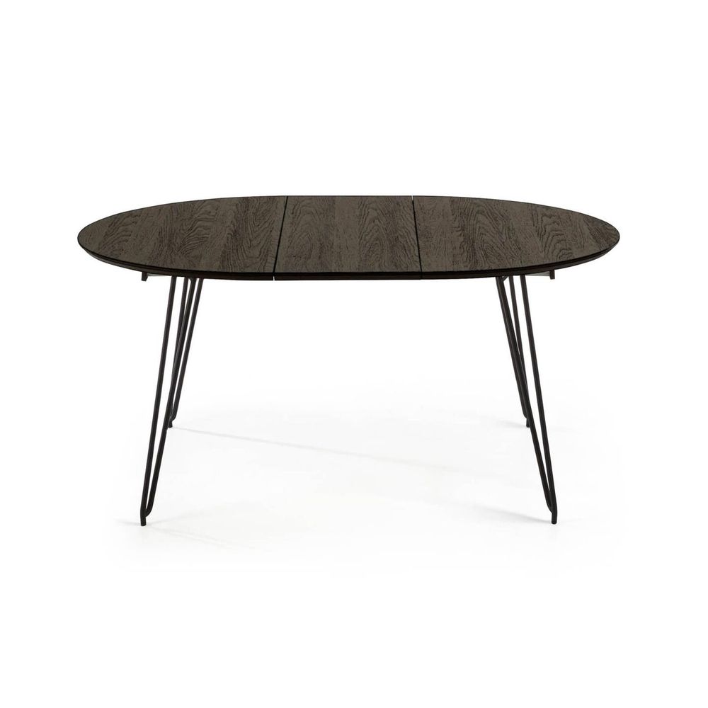 Uitschuifbare tafel MILIAN - Zwart KAV NR008M01