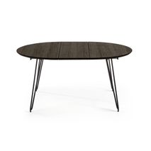 Uitschuifbare tafel MILIAN - Zwart KAV NR008M01