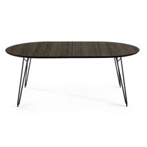 Uitschuifbare tafel MILIAN - Zwart KAV NR008M01