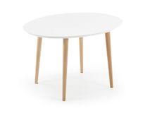 Uitschuifbare eetkamertafel OQUI - Wit KAV EC305L33