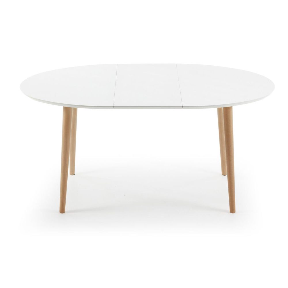 Uitschuifbare eetkamertafel OQUI - Wit KAV EC305L33