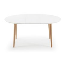 Uitschuifbare eetkamertafel OQUI - Wit KAV EC305L33