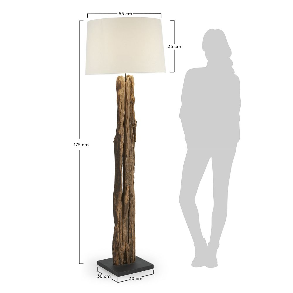 Vloerlamp LLEWOP - Ivory KAV EA331FN39