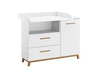 Verzorgingscommode CARLSSON - Wit RCH CR BKMO