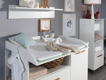 Verzorgingscommode CARLSSON - Wit RCH CR BKMO