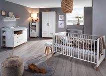 Verzorgingscommode CARLSSON - Wit RCH CR BKMO