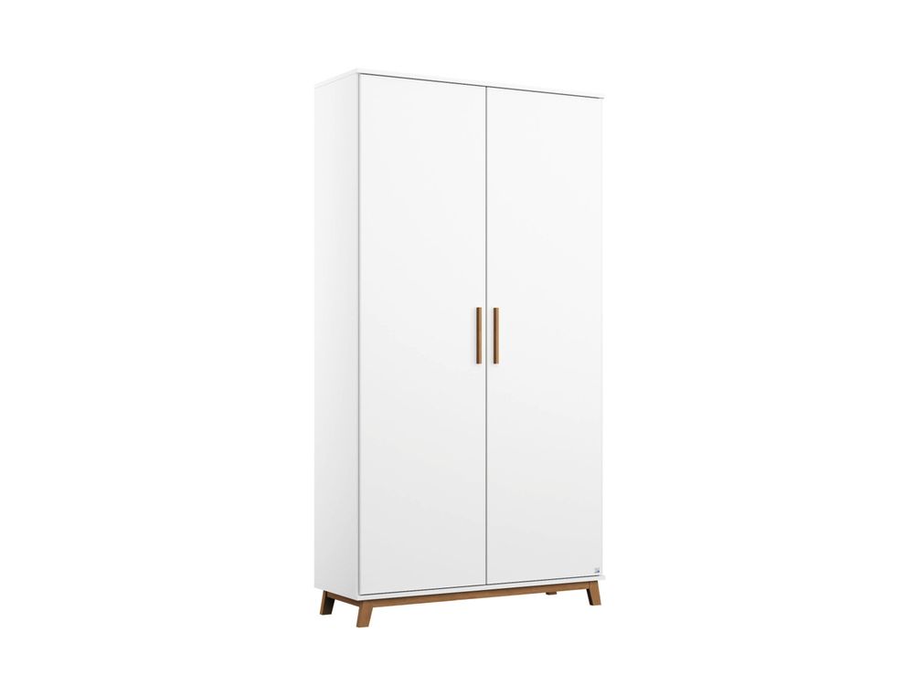 Kleerkast 2 deuren CARLSSON - Wit RCH CR K2