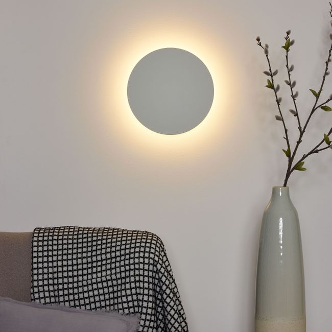 Wandlamp EKLYPS LED - Wit